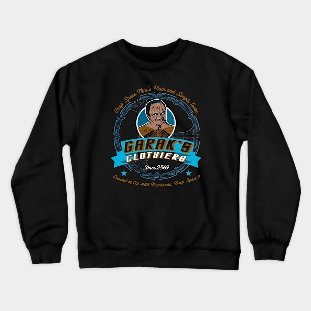 Cardassian Clothier Crewneck Sweatshirt by Alema Art